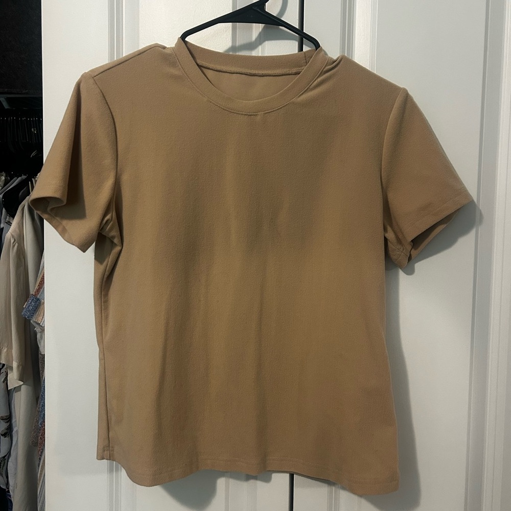 Classic Tan Women's Top